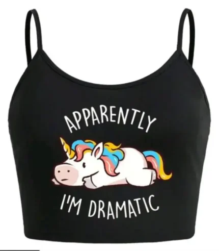 Dramatic Unicorn tank 1XL