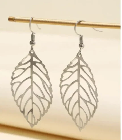 Leaf me alone earrings