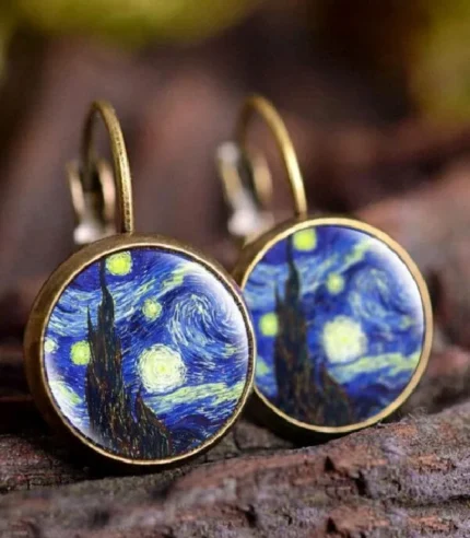 Starry Night earrings